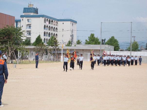 野々市町消防団総合訓練