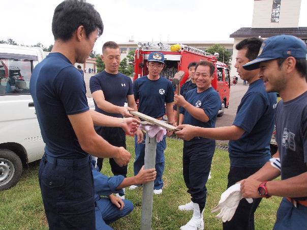 石川県消防操法大会の抽選日