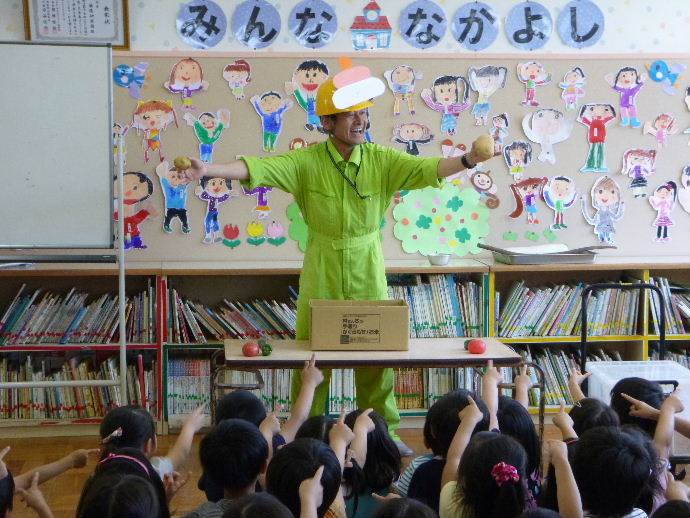 藤蔭幼稚園食育授業