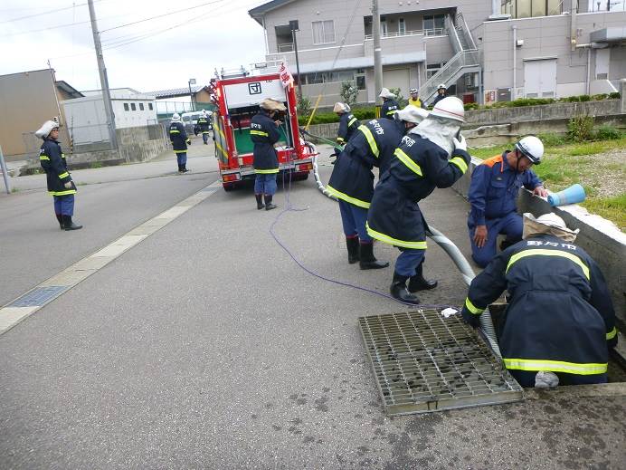 野々市市総合防災訓練