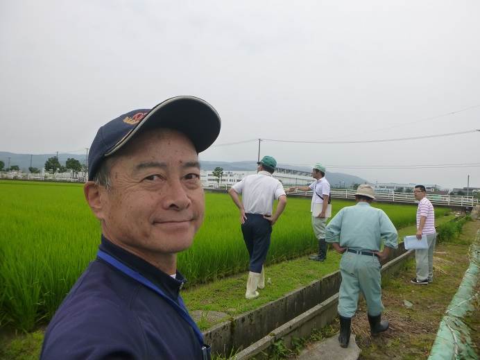 田んぼ回り