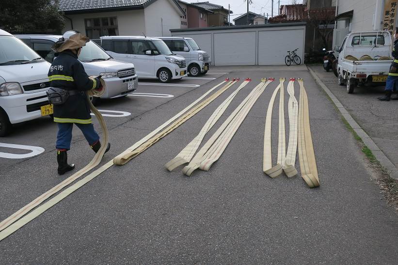 消防ポンプ点検