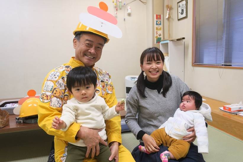 郁美さんと千晴くんとのどかちゃん