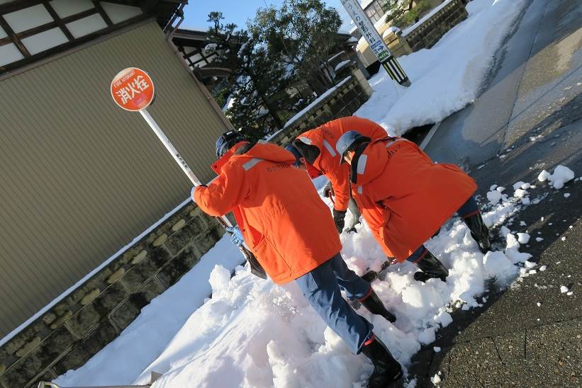 消火栓除雪