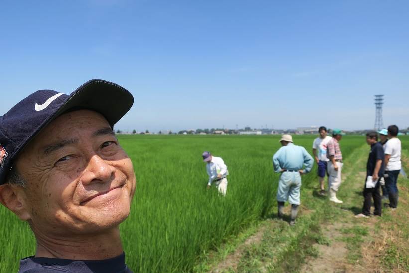 田んぼ回り