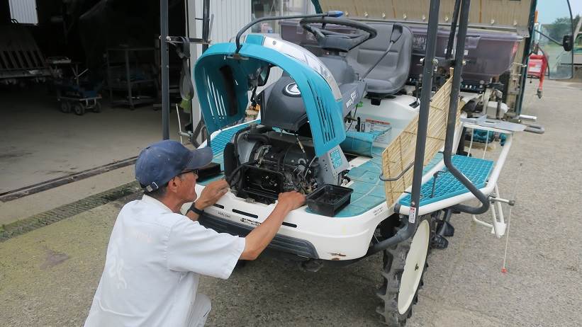 田植え機