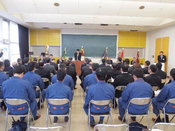 野々市市消防団 第2分団 新型消防ポンプ自動車配備式