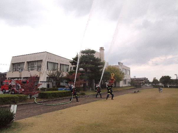 野々市市消防団 第2分団 新型消防ポンプ自動車配備式