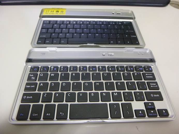 【F.G.S】nexus 7 2013 専用Bluetoothワイアレスキーボード nexus 7 第二世代 キーボードnexus 7 2013 キーボード カバー シルバー シルバー+日本語取扱説明書付き USキーボード配列