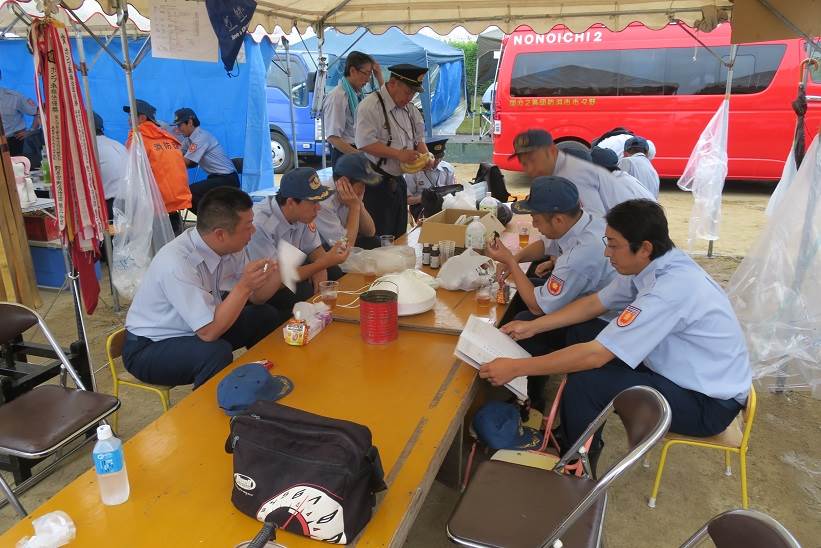 第1回白山野々市川北消防訓練大会