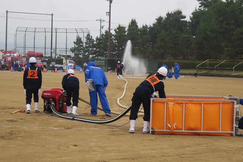 第1回白山野々市川北消防訓練大会