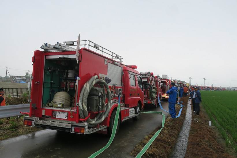 第1回白山野々市川北消防訓練大会